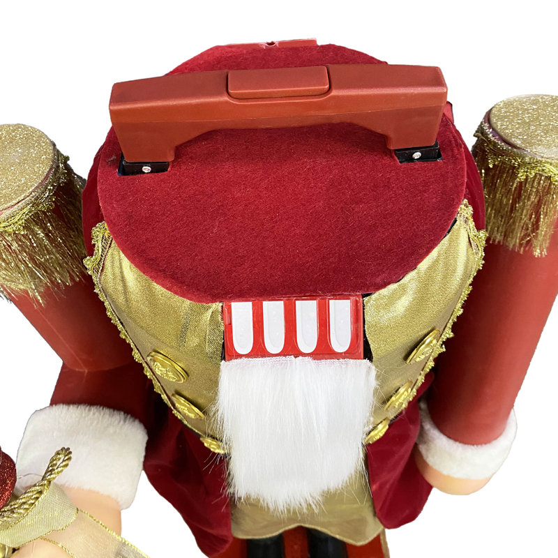 63" Musical and Animated King Nutcracker