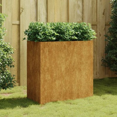 Hesston Planter Corten Steel