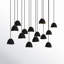 Lustre géométrique unique à 14 lumières Cotter-935021915