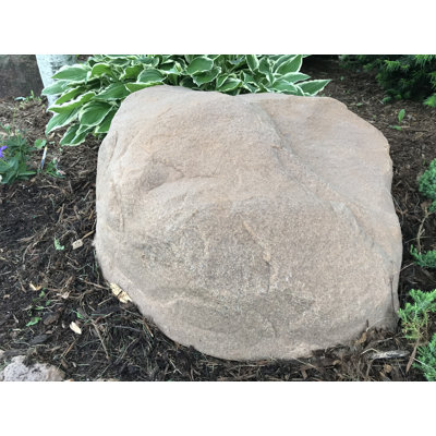Ruggles Plastic Abstract Garden Stone
