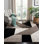 Kiraz Abstract Area Rug in Brown/ White/ Black/ Beige/ Grey