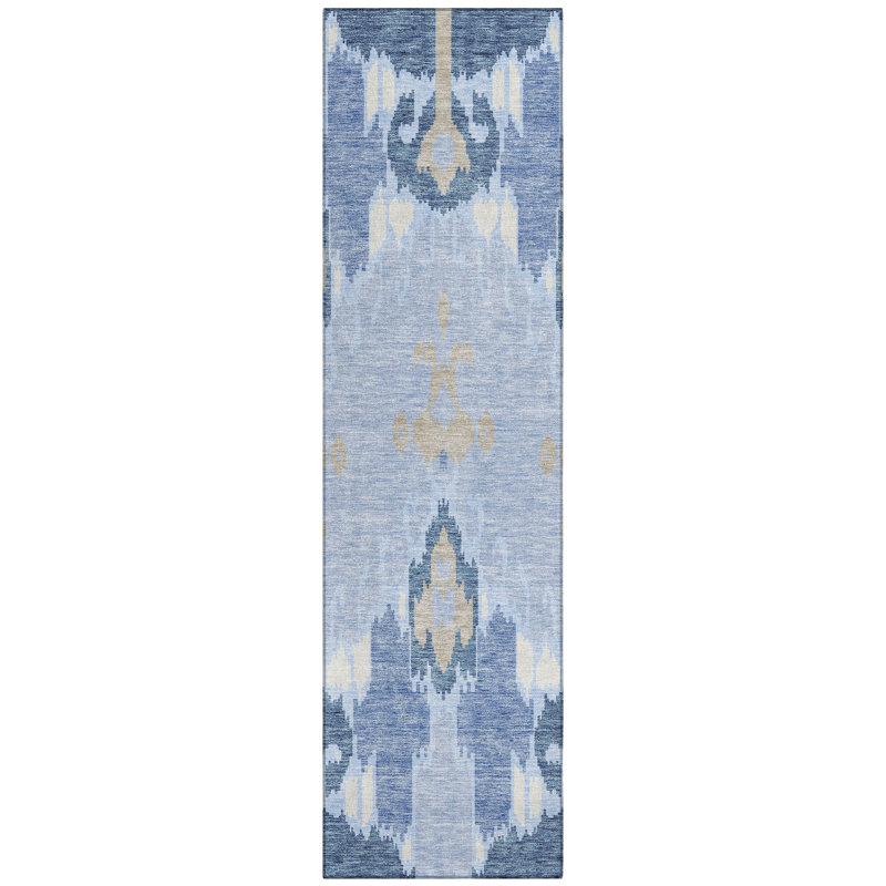 Malchow Washable Indoor / Outdoor Rug, Runner 2'3" x 7'6"
