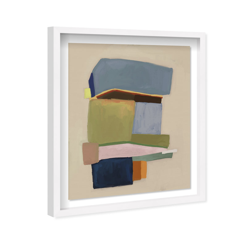 Point Of View by Oliver Gal, 31.5"H x 37.5"W, White Shadowbox