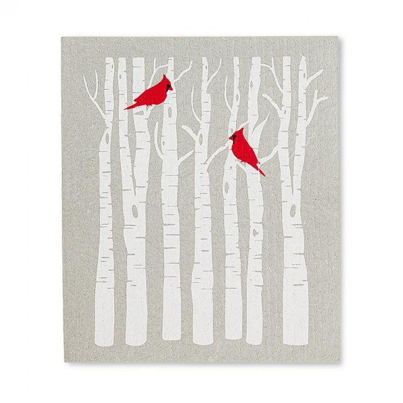 Ensemble de 2 chiffons Cardinals