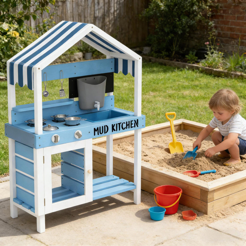Kids Kitchen,Wooden Mud Kitchen