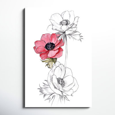 " Anemone By Number II " Painting Print