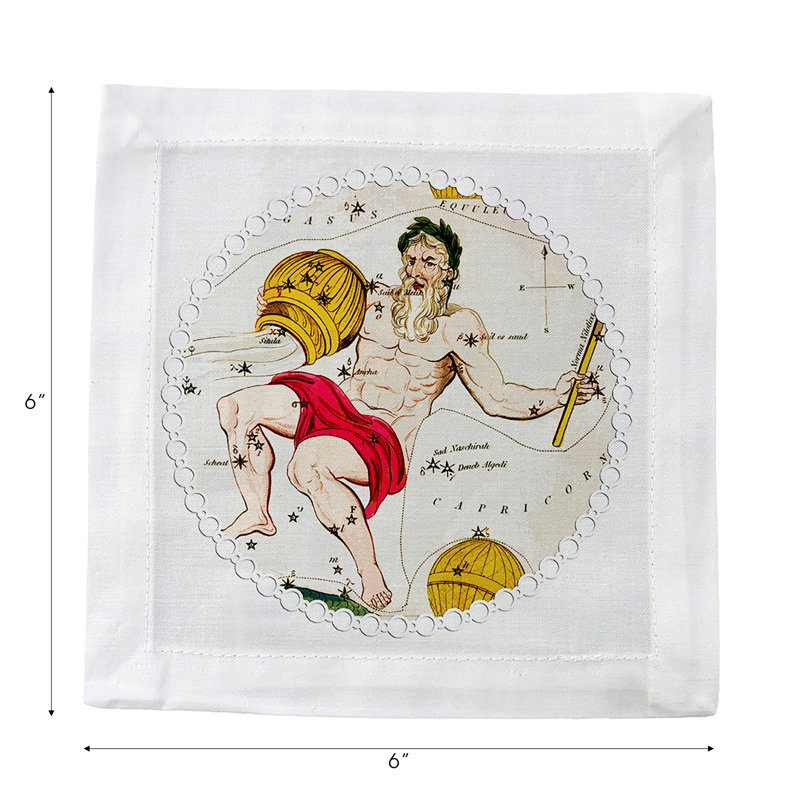Square Napkins, White