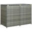 Double Wheelie Bin Shed-91533891