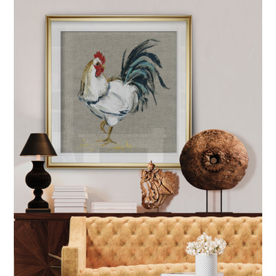 " Linen Rooster II "