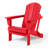 Shawnna Weather-Resistant Foldable Outdoor Adirondack Chair-605672251