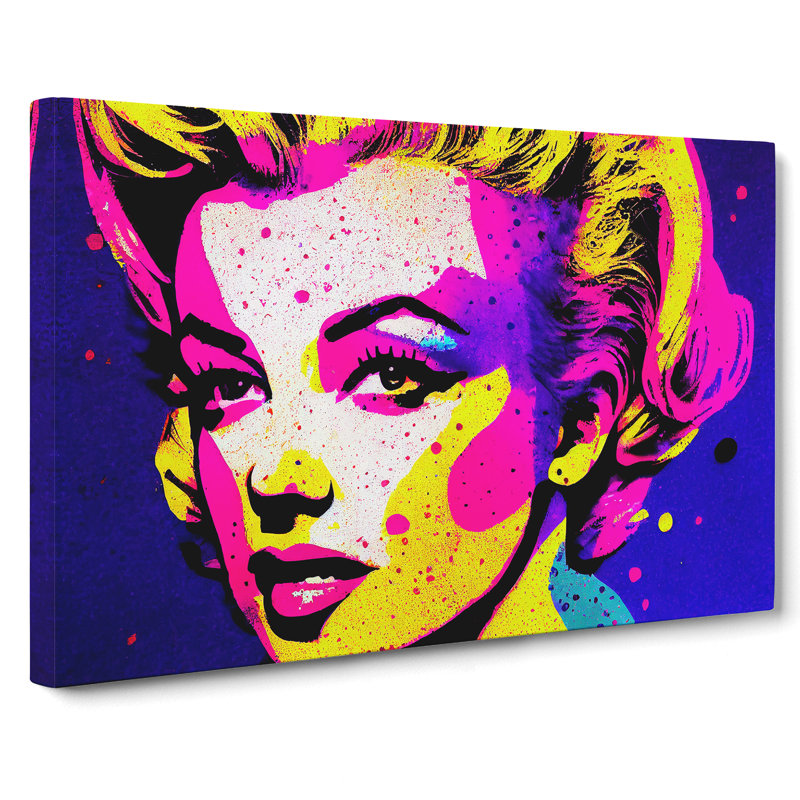 The Painted Woman Vol.3 - Wrapped Canvas Print, 35cm H x 50cm W x 3cm D