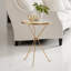 Modern History Stone End Table