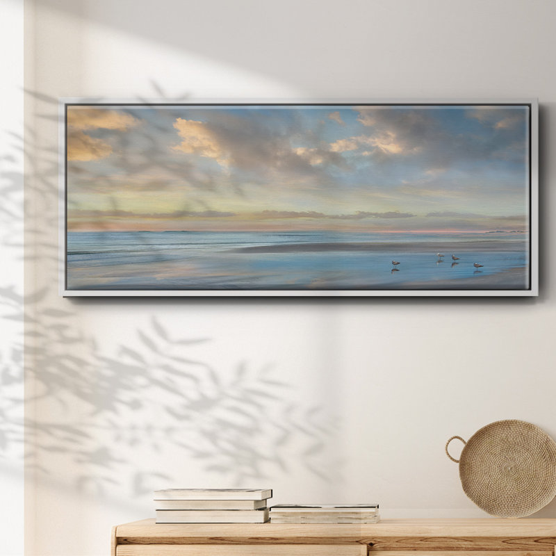 Toile encadrée «Perfect View Malibu», H 24 po x l 60 po