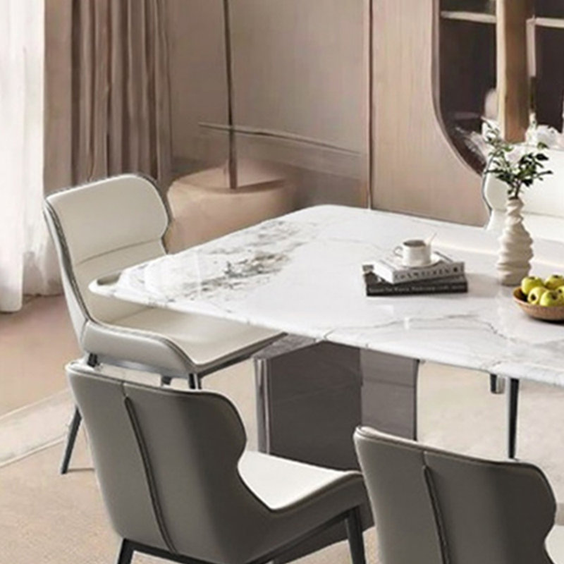 Table de salle à manger Domela, H 29,5 po x L 55,1 po x l 31,4 po, Noir