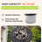 Side Table With Removable Ice Bucket