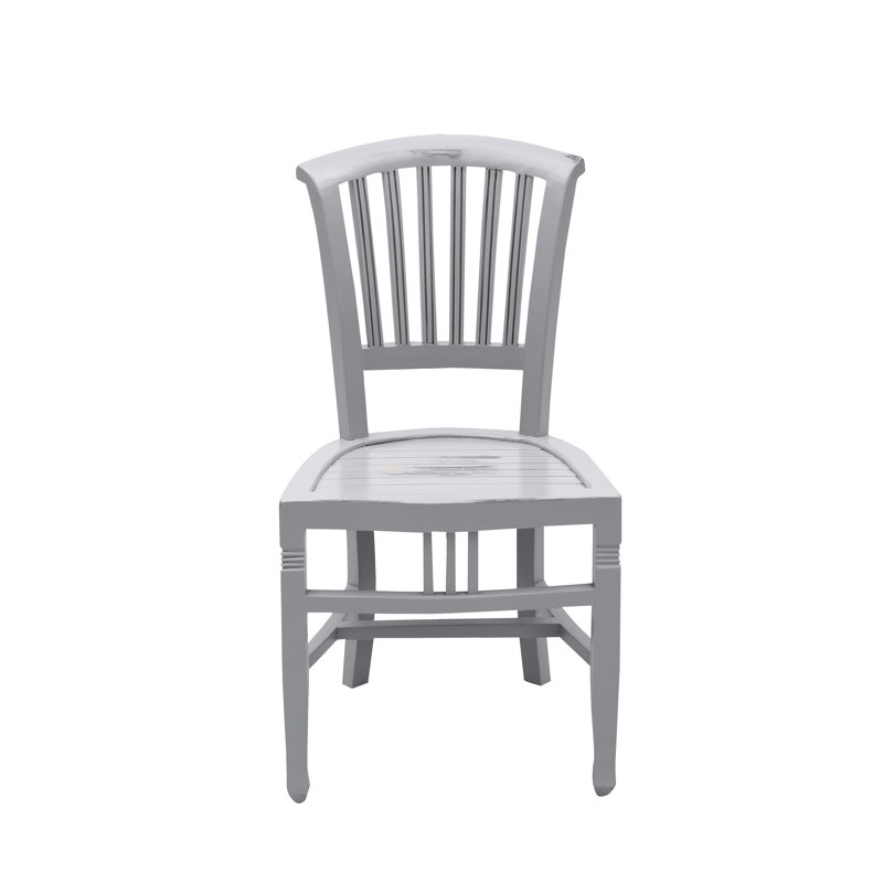Lafrance Solid Wood Slat Back Side Chair