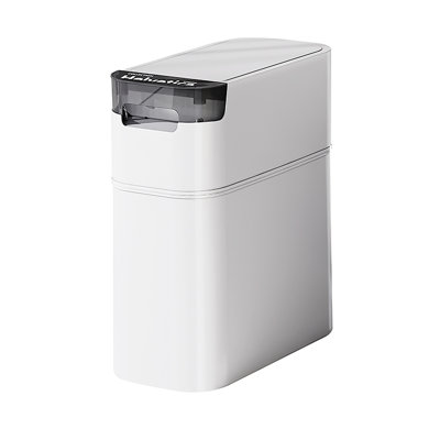 Plastic Open Kitchen Trash Can - 15L