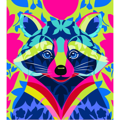 Bleu et rose