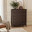 42In Mid-Century Wood Dresser Chest Of Drawers-1270526653