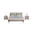Hampson Leather Wingback Bed-783783023