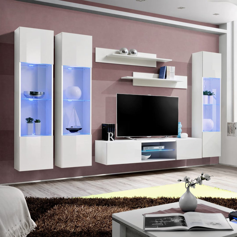 Unfinished Entertainment Centre for TVs up to 60", White