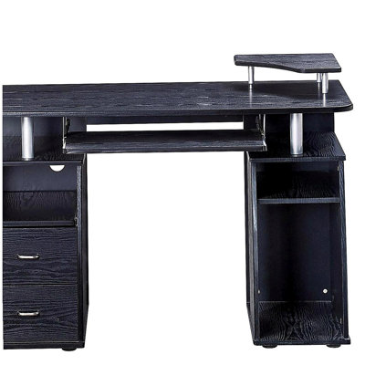 Bureau d'ordinateur avec rangement Techni Mobile