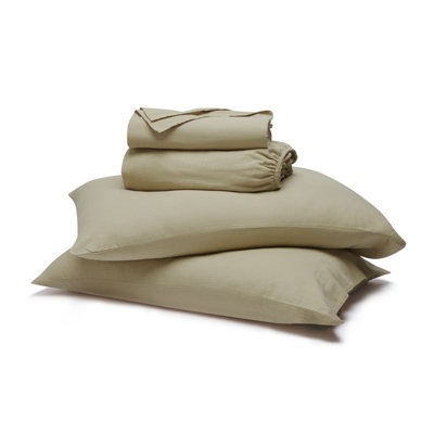 Ensemble de draps en percale 100% coton Chloe
