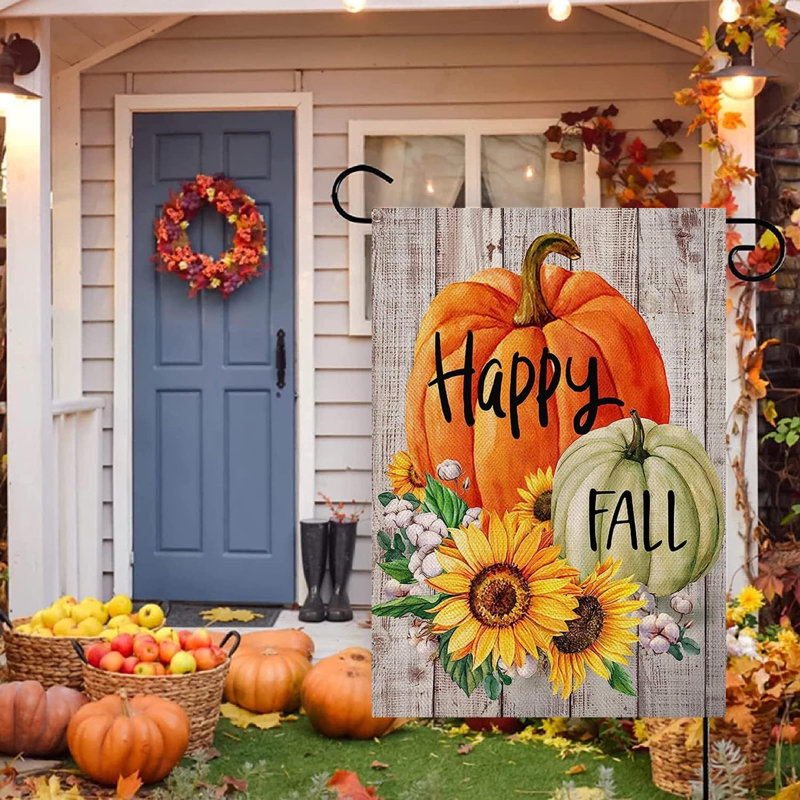 Automne Welcome Garden Flag
