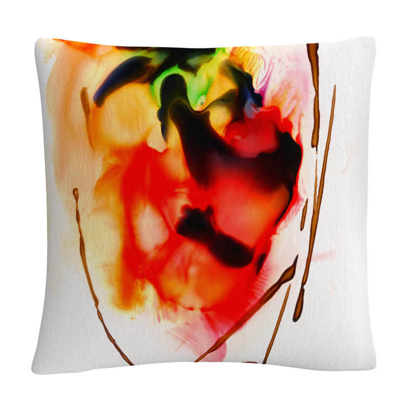 Abstract Throw Pillow
