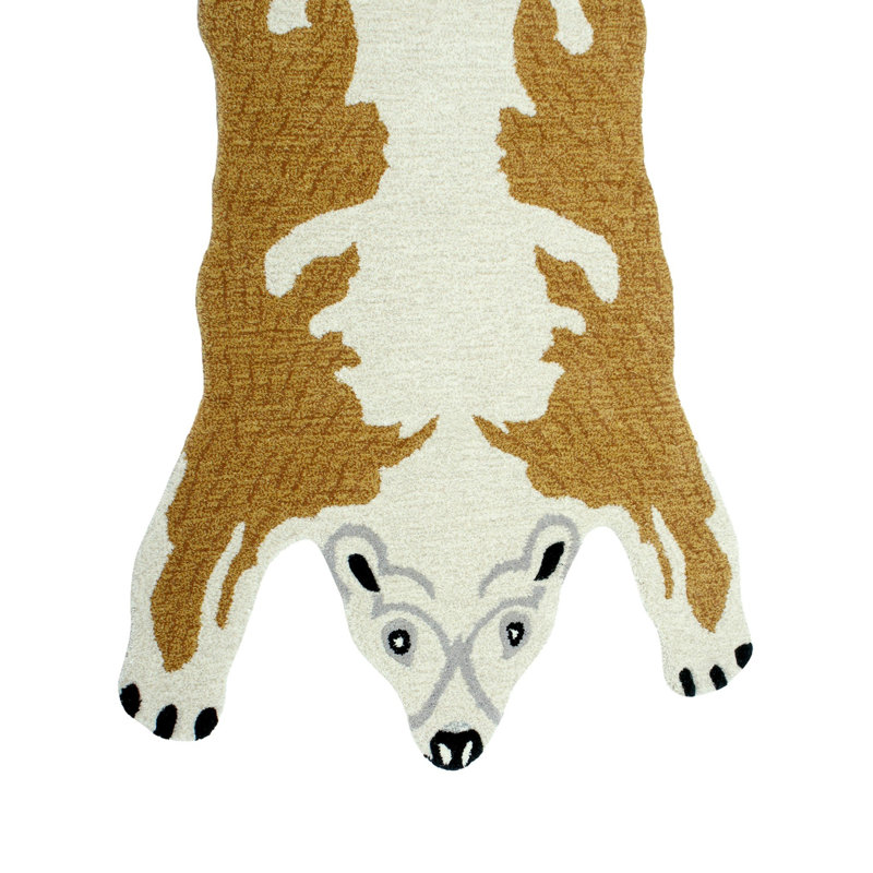 Tapis en laine tissé à la main Yogic Asana