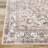 Aurora 100% Polyster Floral Medallion Indoor Area Rug -1844350887