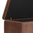 Hamilton 48"W Upholstered Vegan Leather Transitional Rectangular Lift-Up Storage Ottoman Bench with Nailhead Trim-463868149