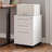 3 Drawer File Cabinet, Mobile File Cabinet with Lock on Wheels, Letter/Legal Size, Fully Assembled.-61886317