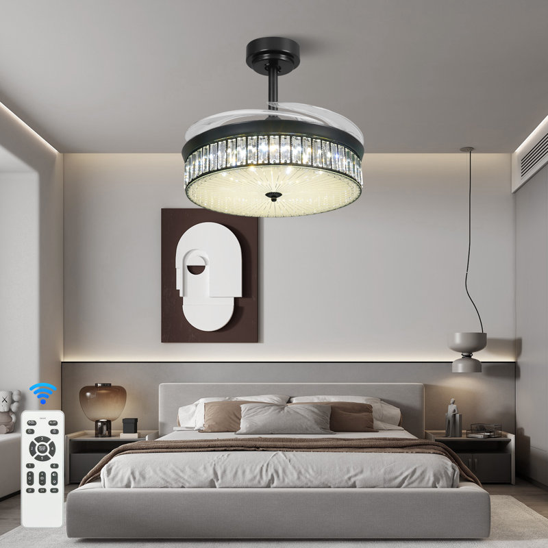 Magel 42'' Ceiling Fan with LED Lights