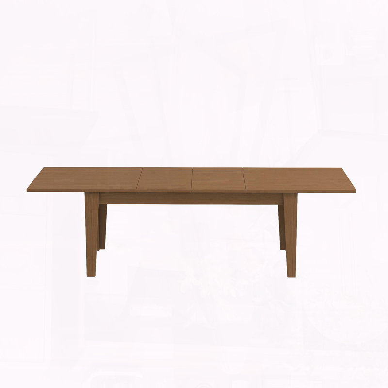 Grande table de cuisine extensible de 106,3 pouces