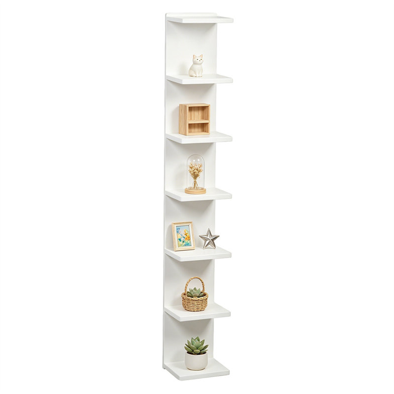 7 Tier Wall Floating Shelf