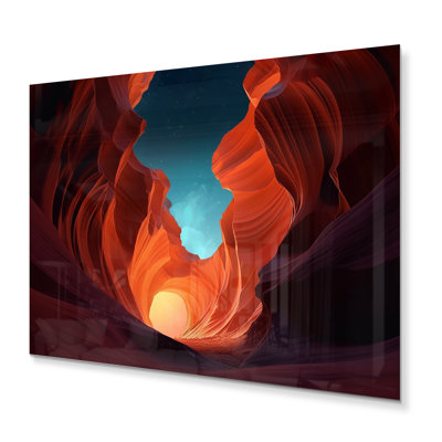 «Magical Lower Canyon II - Canyon et désert», impressions sur métal