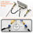3 Hole Deck Mount Tub Faucet With Valve Waterfall Bathtub Faucet Modern Brass Two Handle Tub Fillers-108406265
