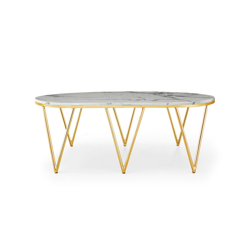 Table basse Jesup, Or