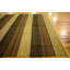 Tapis de zone en laine brun/jaune 5 pi 1 po x 7 pi one-of-kind à la main noué la Warminster
