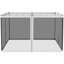 Filet de remplacement en filet de remplacement 10 pi x 12 pi Outsunny pour abris de jardin et tentes à auvent avec fermetures à glissière-128862093-128862098
