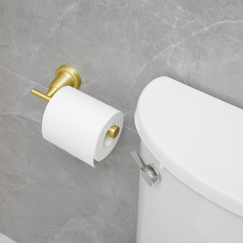 Ensemble de quincaillerie de salle de bain en aluminium 4 pièces