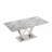 70'' Rectangle Faux Marble Dining Table-72985089