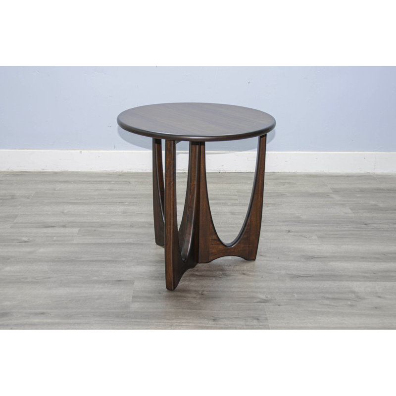 Table de bout Rohr, Fève de café, H 26,5 po x l 26 po x P 26 po