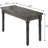 Weathered  Dining Bench With Turned Legs