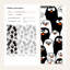 Penguins Wallpaper Abstract Modern Wall Decor
