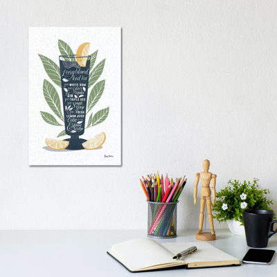Fruity Cocktails II by Becky Thorns - Wrapped Canvas Print