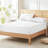 Crotty 350g Filled Checkerboard Pattern Mattress Topper-2057959564-2058325847