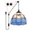 Luminaire suspendu en verre Barclay Modern Vintage Tiffany