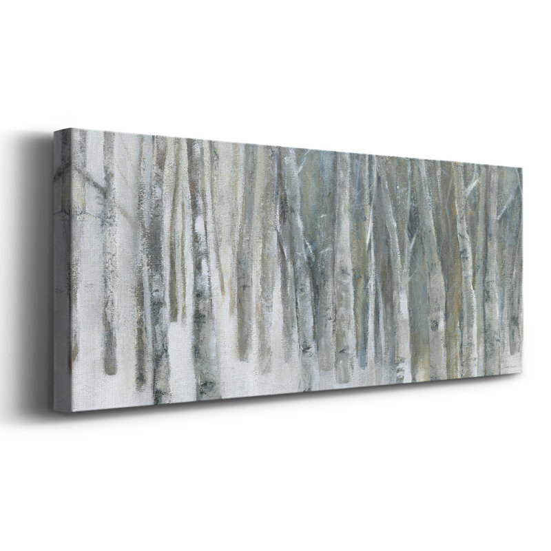 Banff Birch Grove sur toile, H 8 po x l 20 po x P 1,5 po